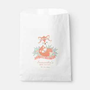 Danke Chic Mommy und Baby Fox Baby Shower Geschenktütchen