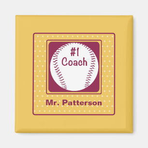 Danke Coach, Danke Nummer 1 Magnet