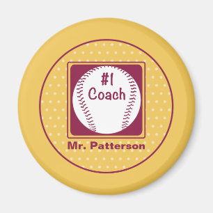 Danke Coach, Danke Nummer 1 Magnet