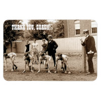 Danke, Coach. Foto für Vintage Sportarten - Magnet