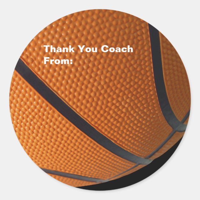 Danke Coach Sticker (Vorderseite)