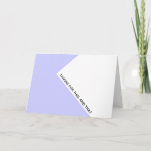 Danke dafür und das