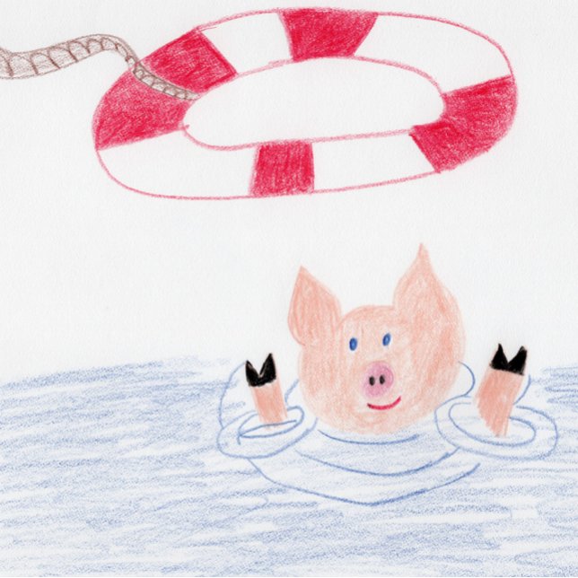 Danke - Danke, dass du meine Bacon Card Gerettet h Karte (Von Creator hochgeladen)