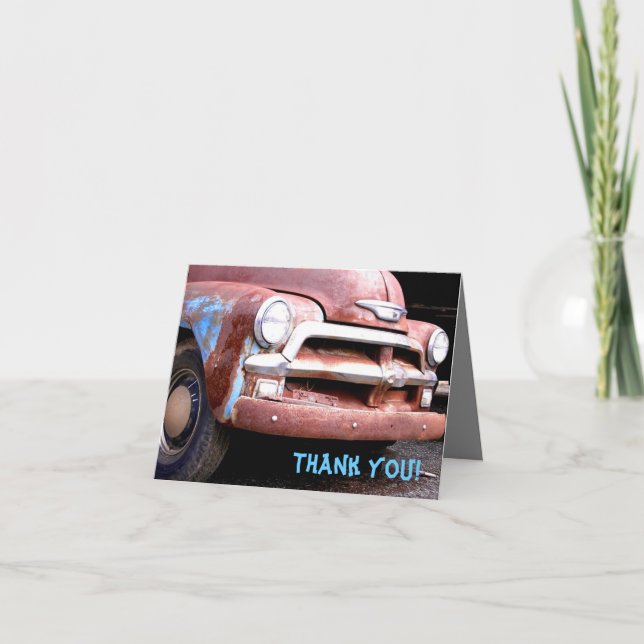 Danke! Dankeskarte (Vorderseite)