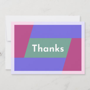 "Danke" Dankeskarte