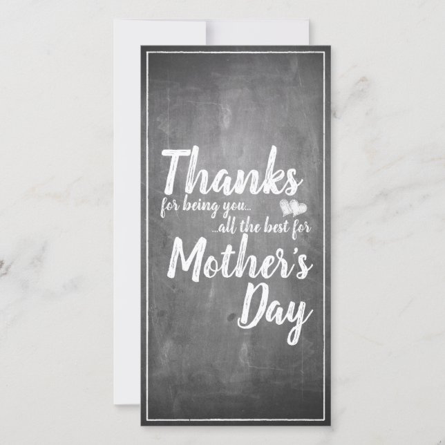 Danke, dass du bist! Muttertagskappe (Vorderseite)