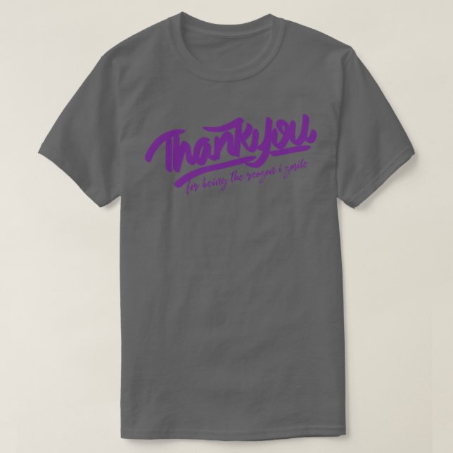Danke, dass du der Grund dafür bist, dass ich läch T-Shirt (Design vorne)