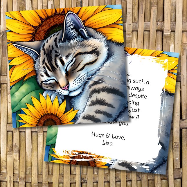 Danke, dass du dort Personalisiert bist Karte (Von Creator hochgeladen)