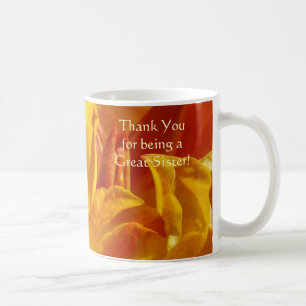 Danke, dass du eine großartige Schwester bist! Kaf Kaffeetasse