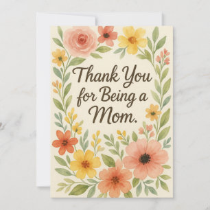 "Danke, dass du eine Mama bist" Karte - Die Golden