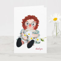 Danke, dass du eine Puppe mit einem zartem Bouquet