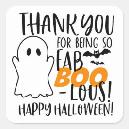 Danke, dass du Fa Boo Lous bist Quadratischer Aufkleber