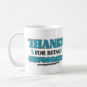 Danke, dass du großartig bist kaffeetasse