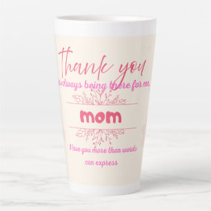 Danke, dass du immer für mich da bist, Mama Milchtasse