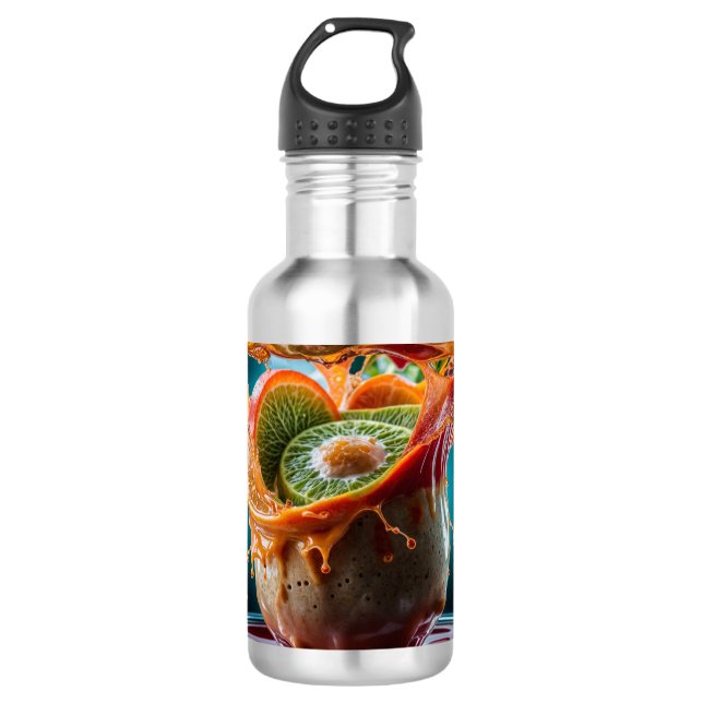 Danke, dass du mein Rock bist, Vater Edelstahlflasche (Vorderseite)
