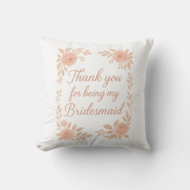 Danke, dass du meine Bridesmaid-Bridesmaid-Geschen Kissen
