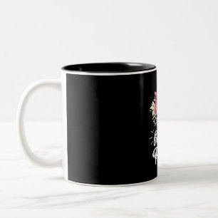Danke, dass du meine Freunde bist Zweifarbige Tasse