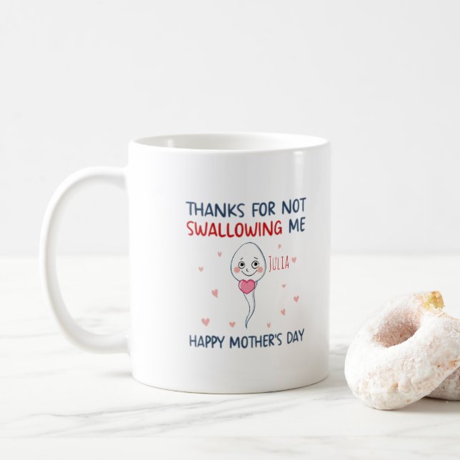 Danke, dass du mich nicht geschluckt hast kaffeetasse (Mit Donut)