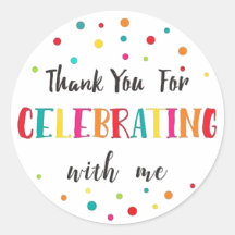 Danke, dass du mit mir gefeiert hast