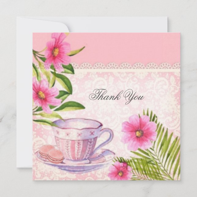 Danke, dass du rosa Karte hast (Vorderseite)