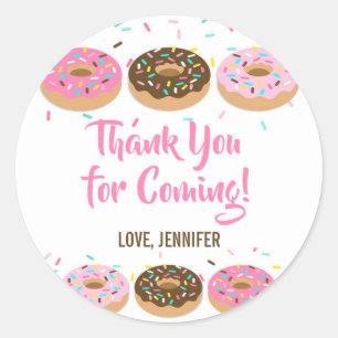 Danke, dass du Sticker Pink Donut Sprinkle bevorzu