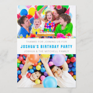 Danke, dass du zu unserer Phantastischen Geburtsta Einladung