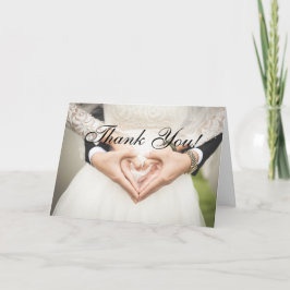 Danke, dass du zur Hochzeitkarte gekommen bist Dankeskarte