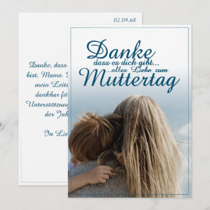 Danke, dass es dich gibt.