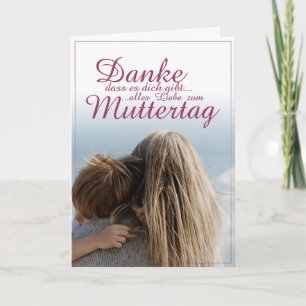 Danke, dass es dich gibt. karte