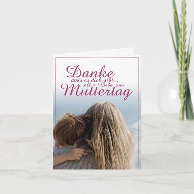 Danke, dass es dich gibt. karte (Vorderseite)