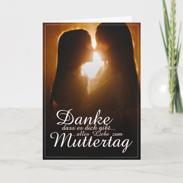 Danke, dass es dich gibt! karte (Vorderseite)