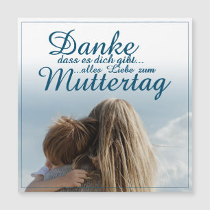 Danke, dass es dich gibt. magnetkarte