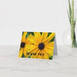 Danke, dass ihr die sonnige Gelbe Blume Petals hab Dankeskarte