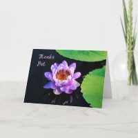 Danke, dass ihr eine Karte für Pat with Water Lily