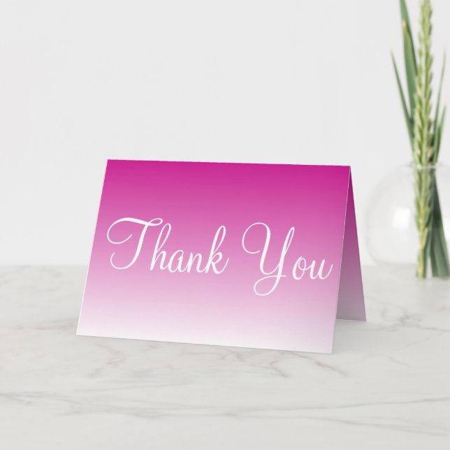 Danke, dass ihr Karte in Pinks seid (Vorderseite)