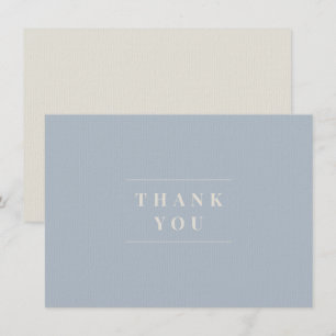 Danke, dass Sie die Karte Beige Tan Blue Tradition