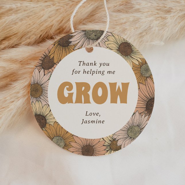 Danke, dass Sie mir geholfen haben, Lehrer zu schä Geschenkanhänger (Von Creator hochgeladen)