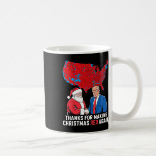 Danke, dass Sie Trump 2024 S wieder Weihnachten ro Kaffeetasse