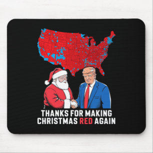 Danke, dass Sie Trump 2024 S wieder Weihnachten ro Mousepad
