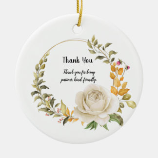 Danke Design Keramik Ornament