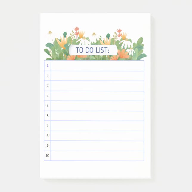 DANKE, DIE LISTE POST-IT KLEBEZETTEL (Vorderseite)