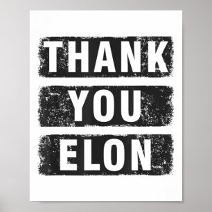 Danke Elon Poster