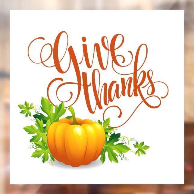 Danke Fensteraufkleber (Blatt 2)