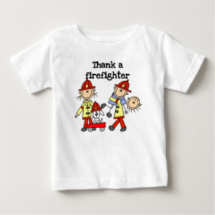 Danke-Feuerwehrmann-T-Shirts und Geschenke Baby T-shirt