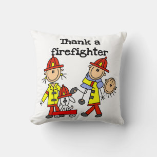 Danke-Feuerwehrmann-T-Shirts und Geschenke Kissen