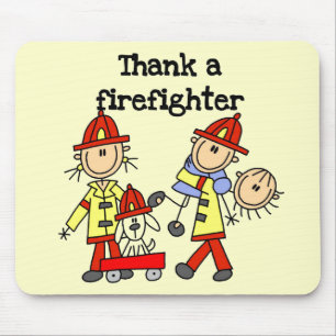 Danke-Feuerwehrmann T-Shirts und Geschenke Mousepad