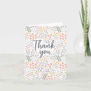 Danke Floral Kathrin Legg Gruß Karte