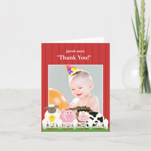Danke Foto Farm Card