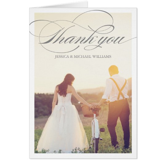 Danke Foto-Karten Wedding | Karte