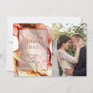 DANKE    FOTORAHMEN Herbstfarben Abstract 3